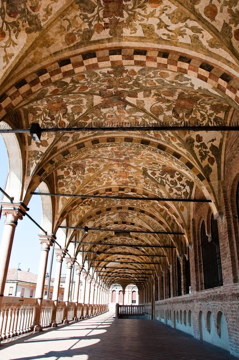 The frescoed loggia, Great hall of Palazzo della Ragione , Padua, Italy - www.rossiwrites.com