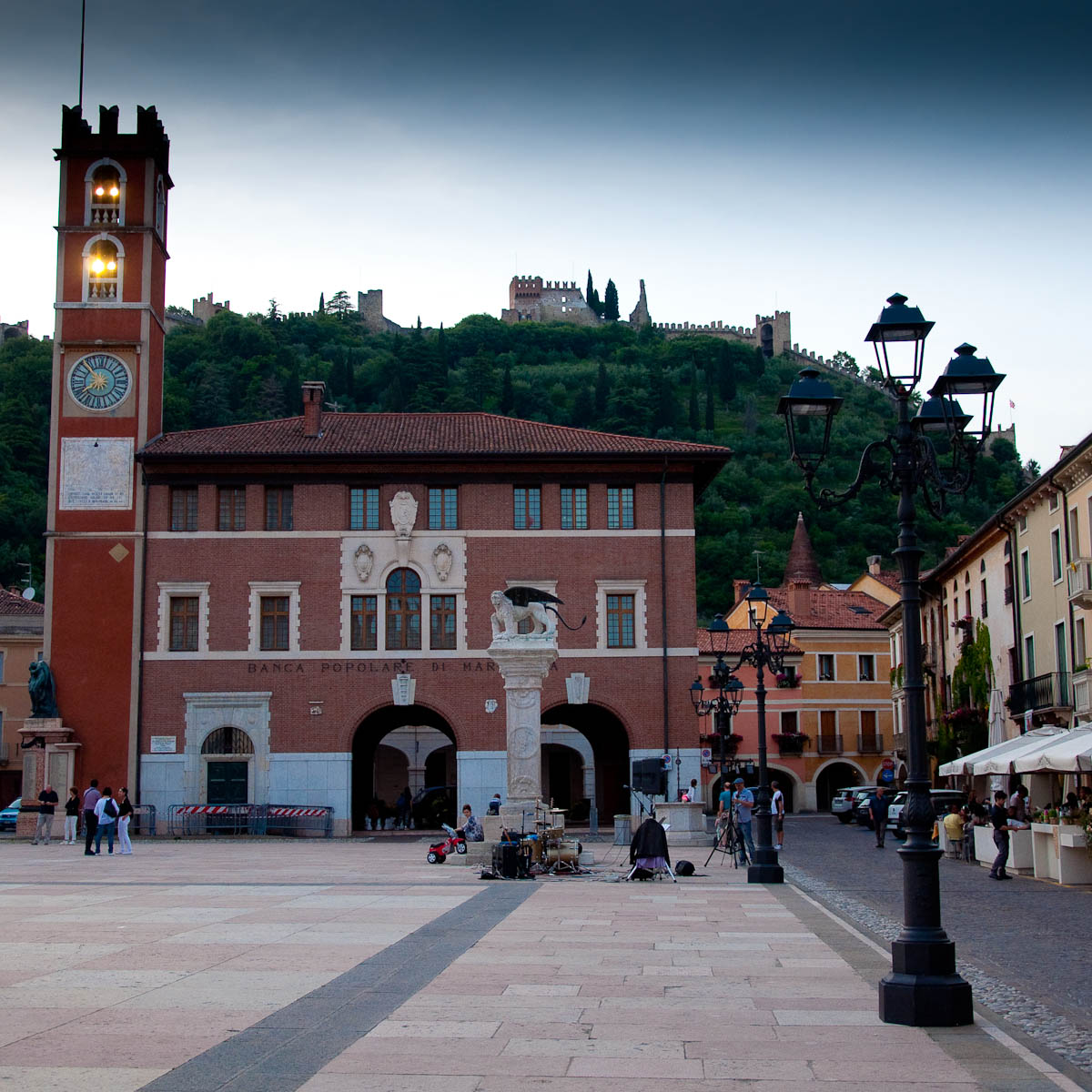 The main square, Marostica, Veneto, Italy - www.rossiwrites.com