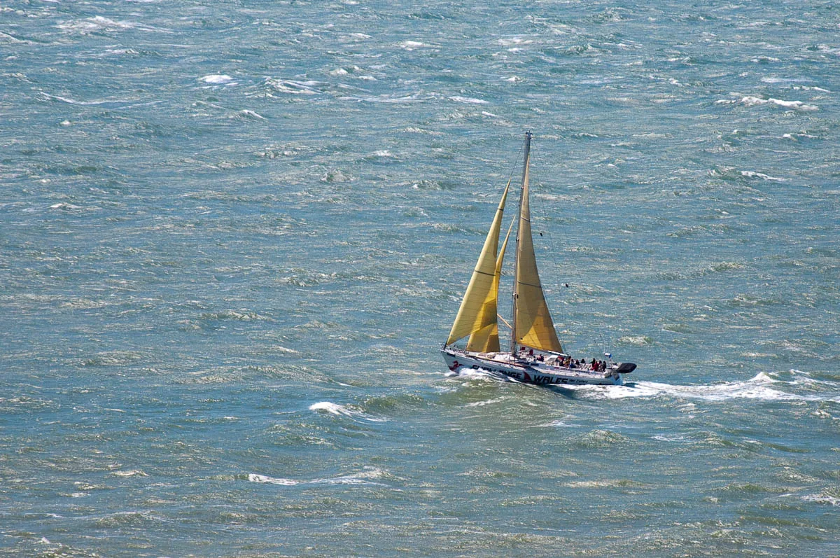 A boat from Wales, Round the island race 2016, Isle of Wight, UK - www.rossiwrites.com