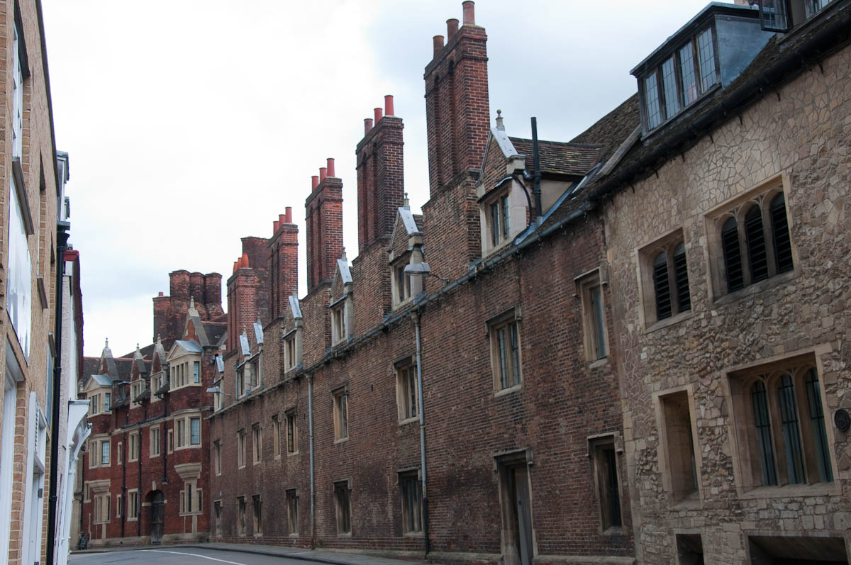 The chimneys of Cambridge, England - www.rossiwrites.com