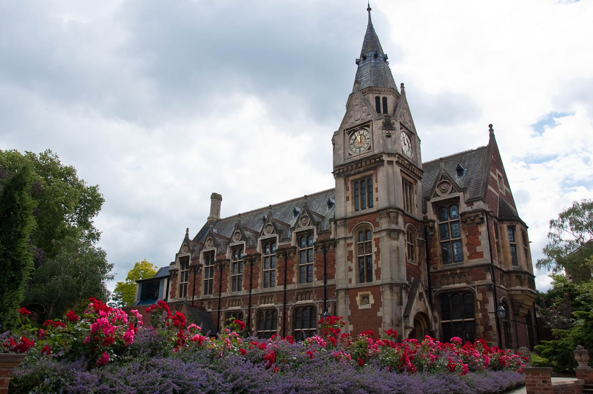 The library, Pembroke College, Cambridge, England - www.rossiwrites.com