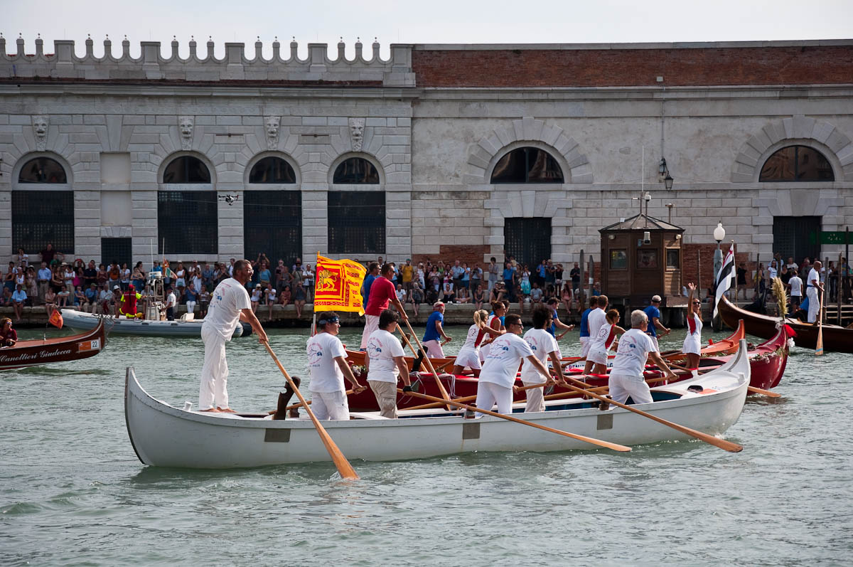 Boats taking part, Historical Regatta, Venice, Italy - www.rossiwrites.com