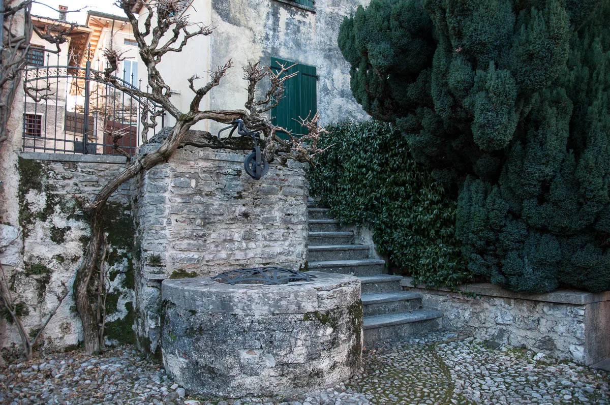 The backyard of Antonio Canova's birthhouse - Possagno, Treviso, Veneto, Italy - www.rossiwrites.com