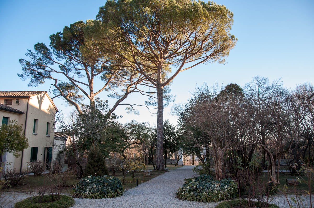 The garden of Antonio Canova's birthhouse - Possagno, Treviso, Veneto, Italy - www.rossiwrites.com