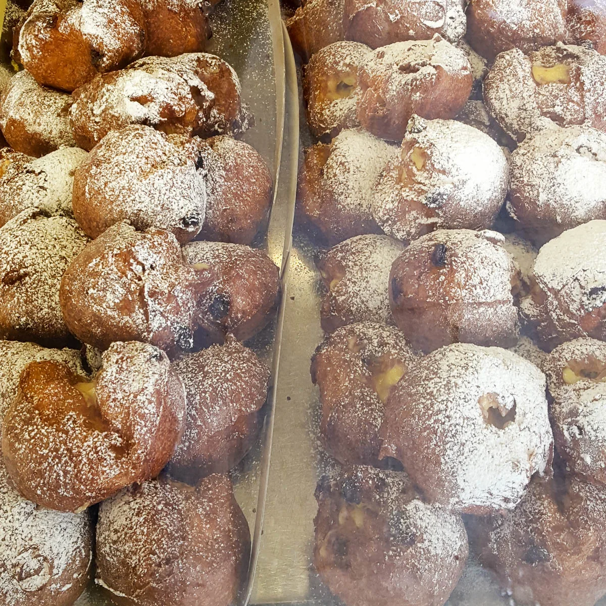 Frittelle with crema - Venice, Italy - www.rossiwrites.com