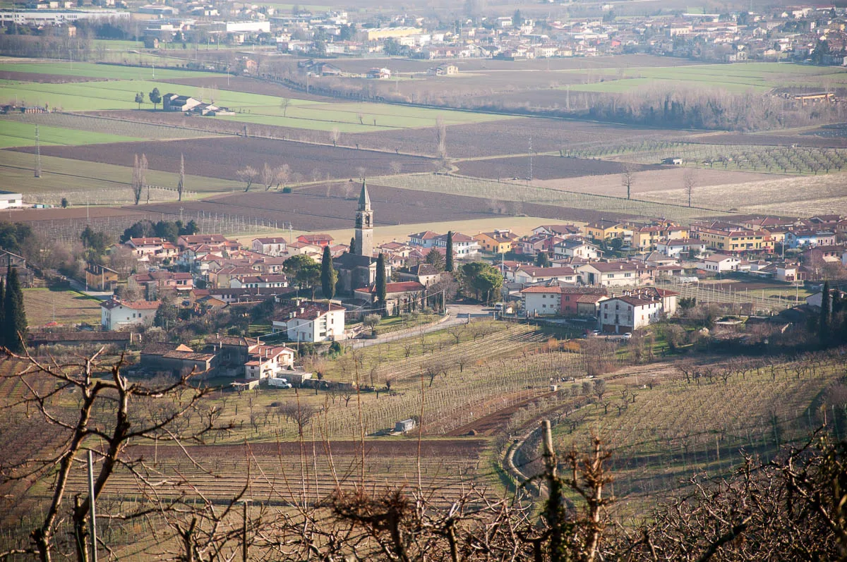 The village of Castegnero - Colli Berici, Vicenza, Italy - www.rossiwrites.com