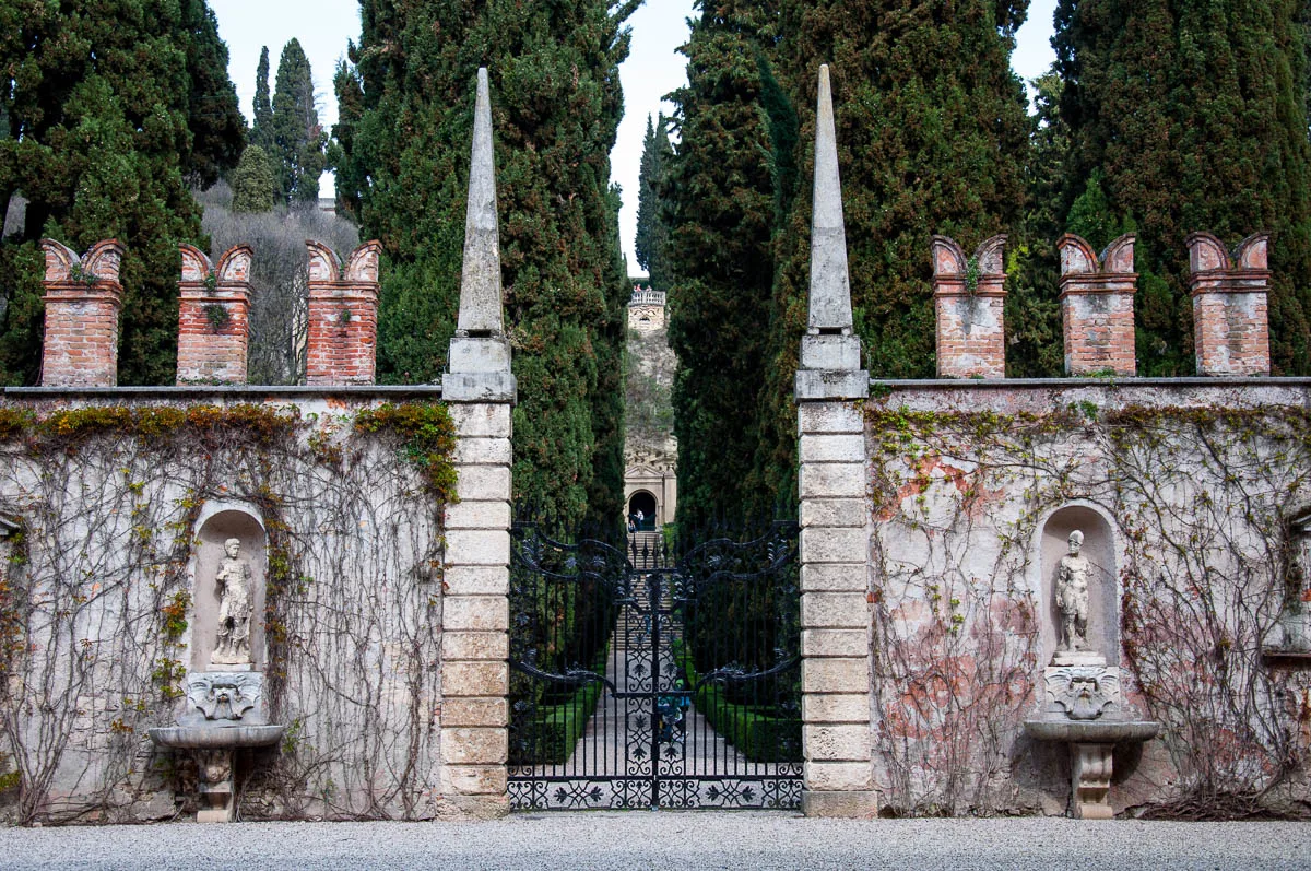The main entrance, Giardino dei Giusti - Verona, Veneto, Italy - www.rossiwrites.com