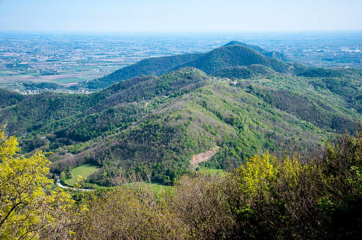 The view from Monte Venda - Euganean Hills, Veneto, Italy - www.rossiwrites.com