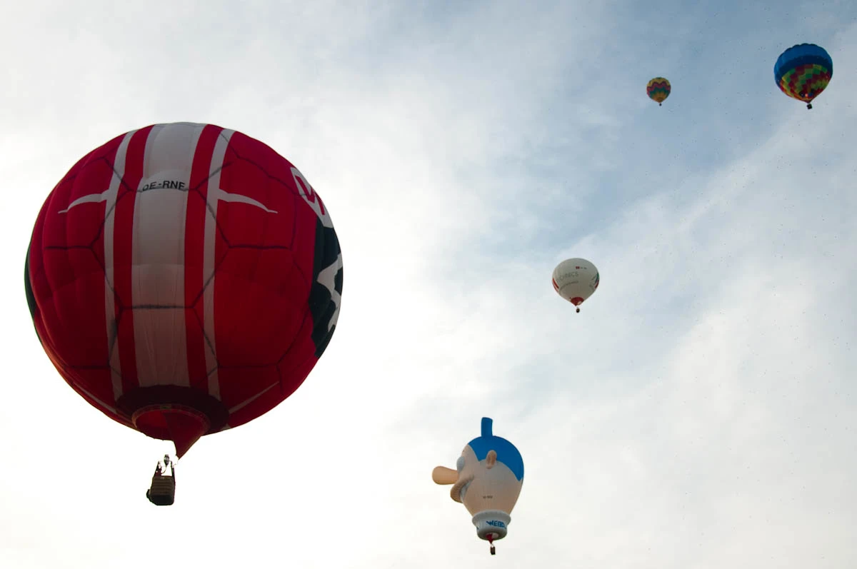 In free flight - Ferrara Balloons Festival 2016 - Italy - www.rossiwrites.com