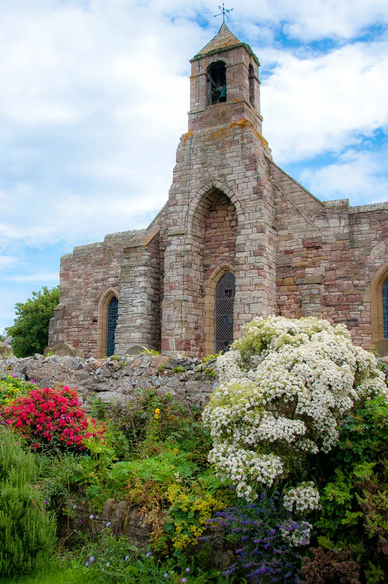 The historic church of Saint Mary the Virgin - Holy Island of Lindisfarne, Northumberland, England - www.rossiwrites.com