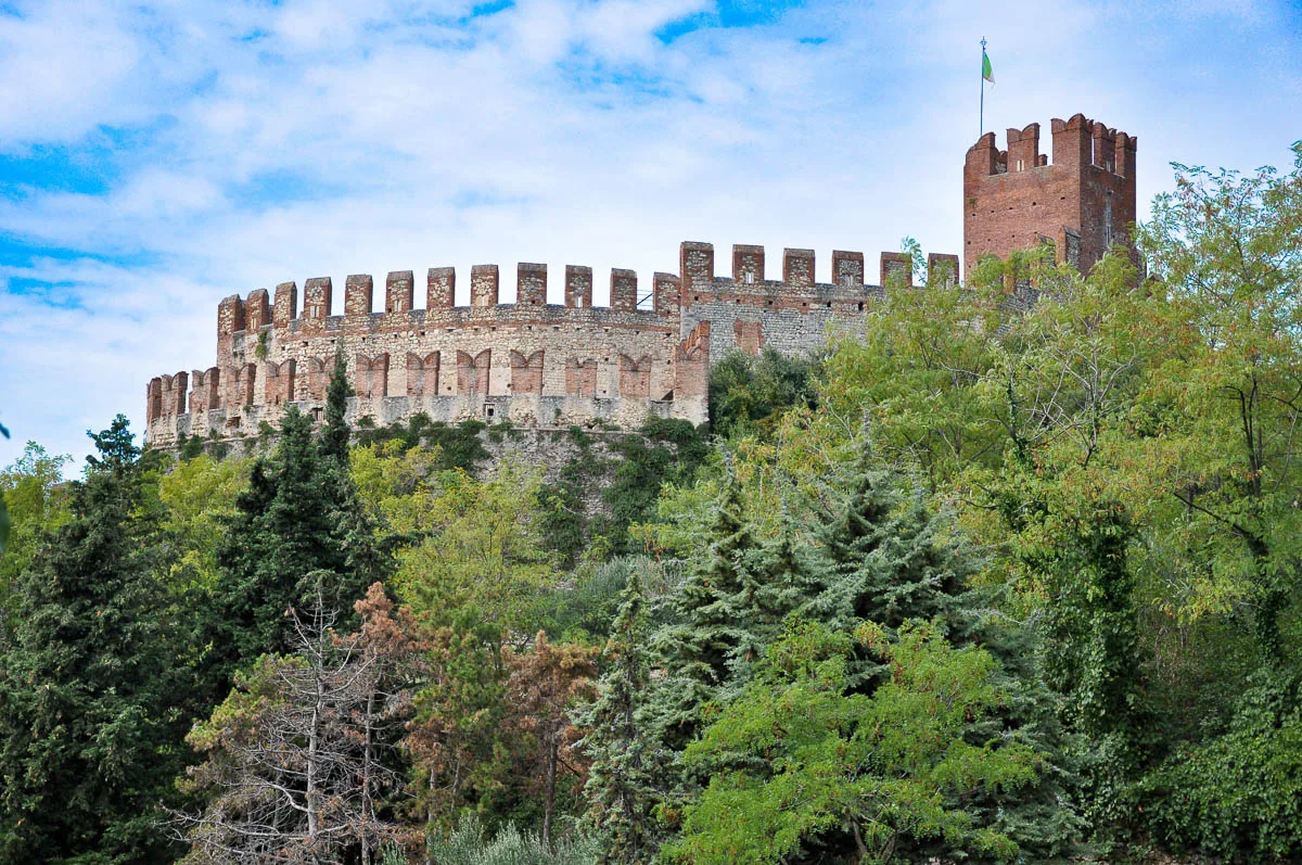 Soave Castle - Province of Verona, Veneto, Italy - www.rossiwrites.com
