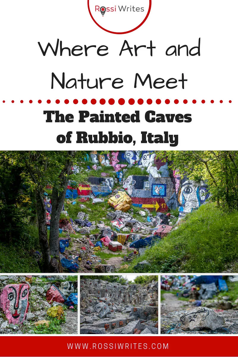 Pin Me - The Painted Caves of Rubbio, Italy - Where Art and Nature Meet - www.rossiwrites.com