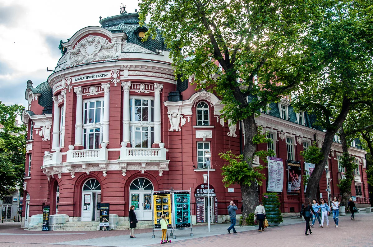 Varna's Opera and Theatre House - Varna, Bulgaria - www.rossiwrites.com