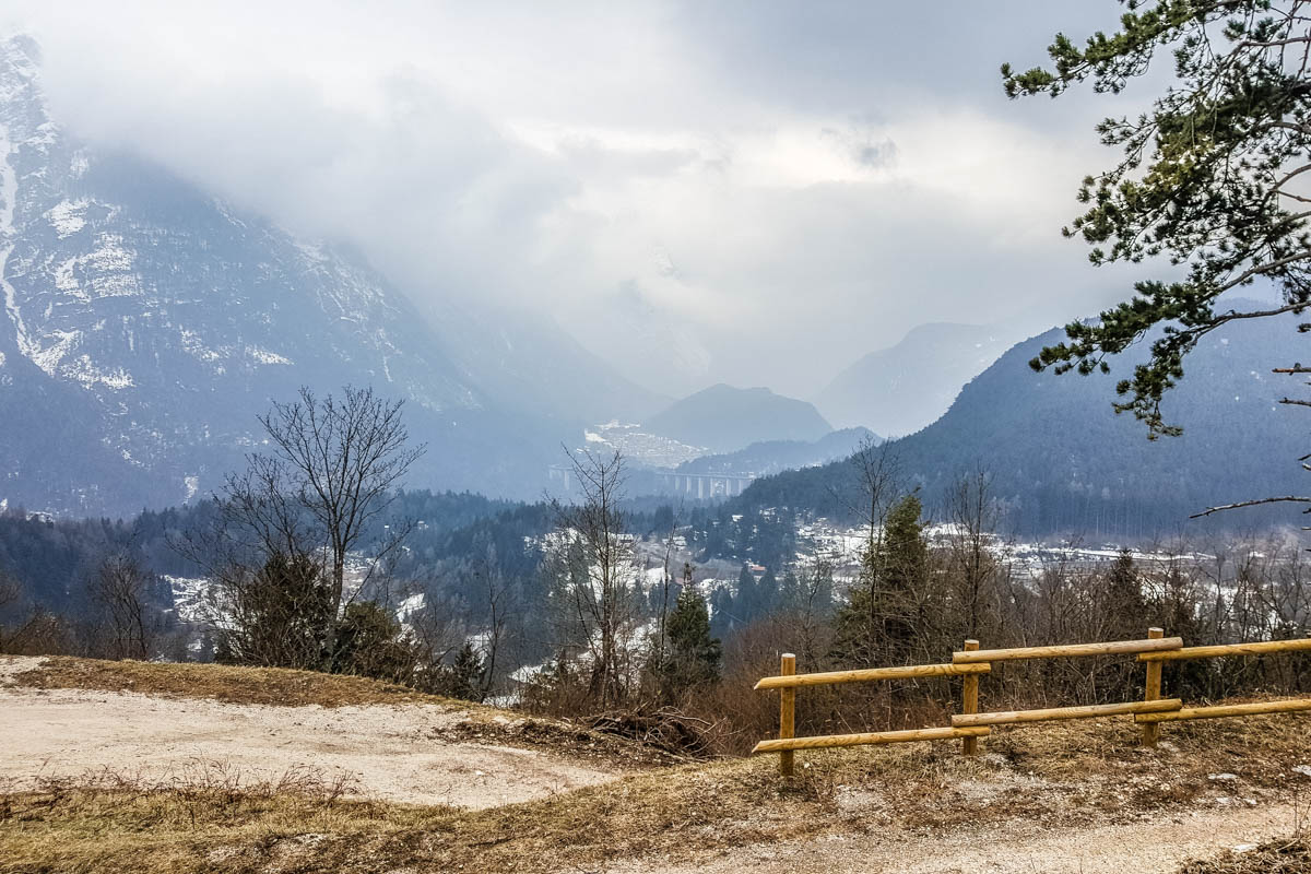 The view from Monte Ricco Fort - Pieve di Cadore, Veneto, Italy - www.rossiwrites.com