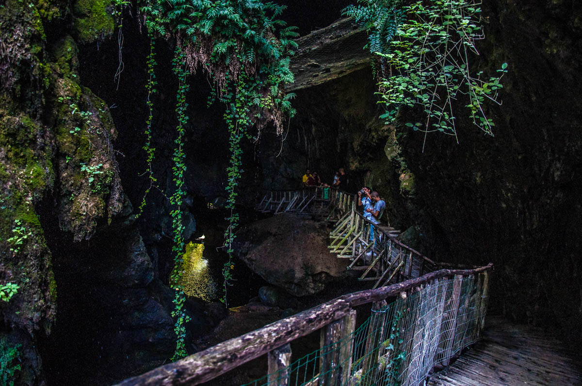 A view of Grotte di Caglieron, Fregona, Veneto, Italy - www.rossiwrites.com