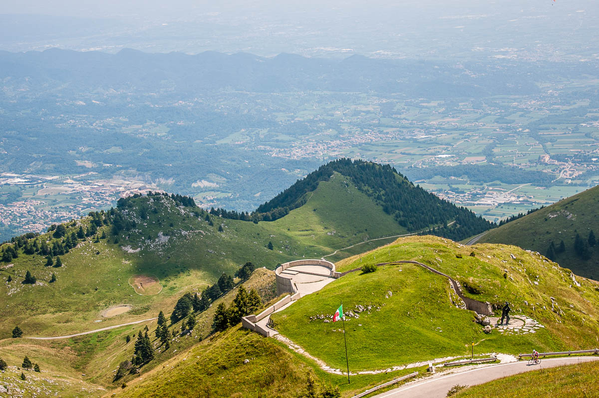 The view from Monte Grappa - Veneto, Italy - www.rossiwrites.com