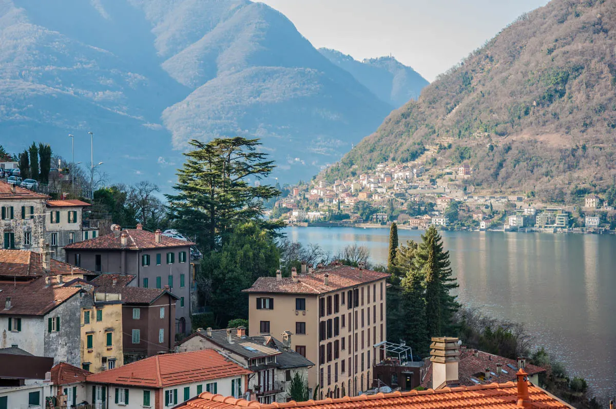A view of Nesso and Lake Como - Lombardy, Italy - www.rossiwrites.com