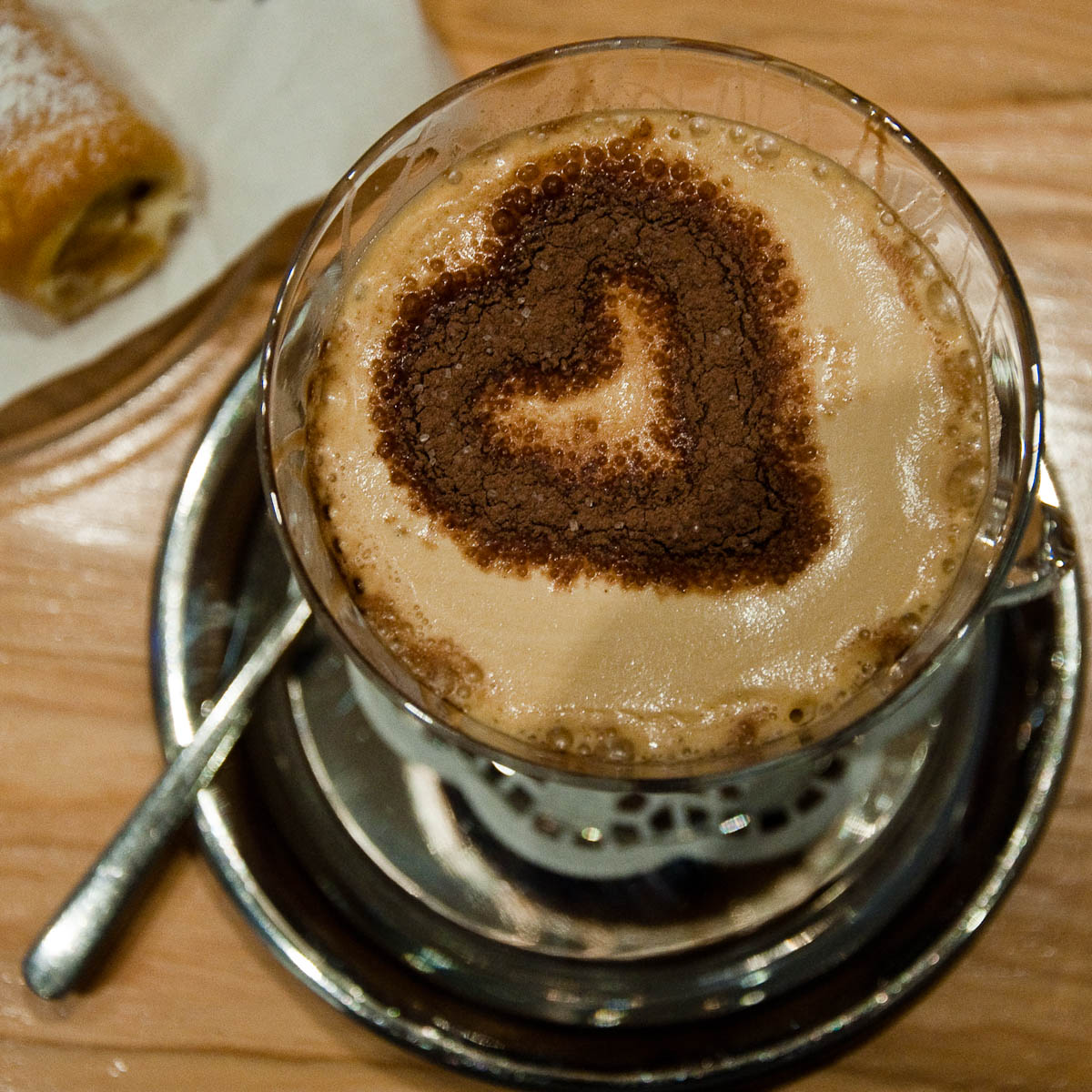 Cafe souffle, Cafe Olimpico, Vicenza, Italy - www.rossiwrites.com