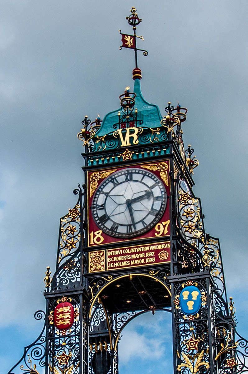 Eastgate Clock - Chester, Cheshire, England - rossiwrites.com
