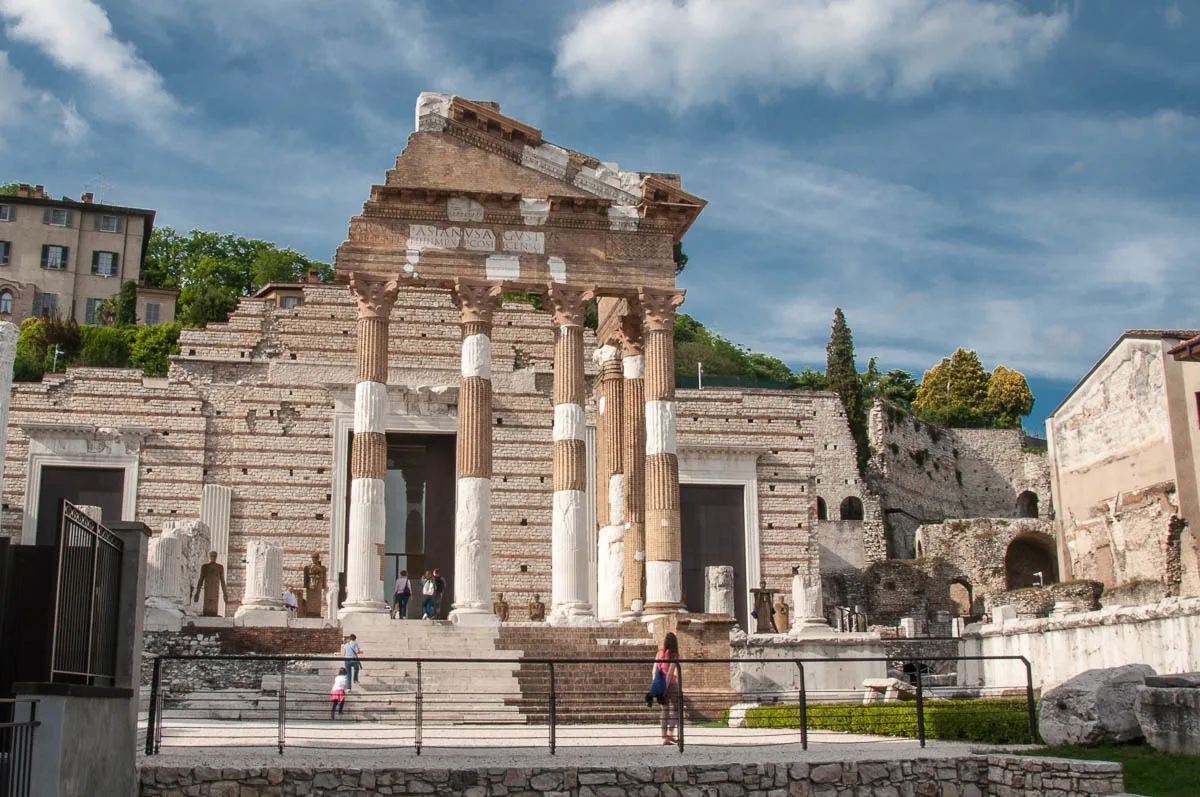 The Capitolium and the Roman Forum - Brescia, Lombardy, Italy - rossiwrites.com