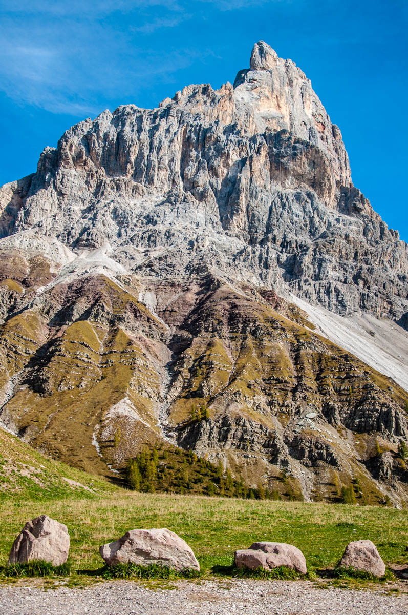 View of the Pala Group - Pale di San Martino - Dolomites, Trentino, Italy - rossiwrites.com
