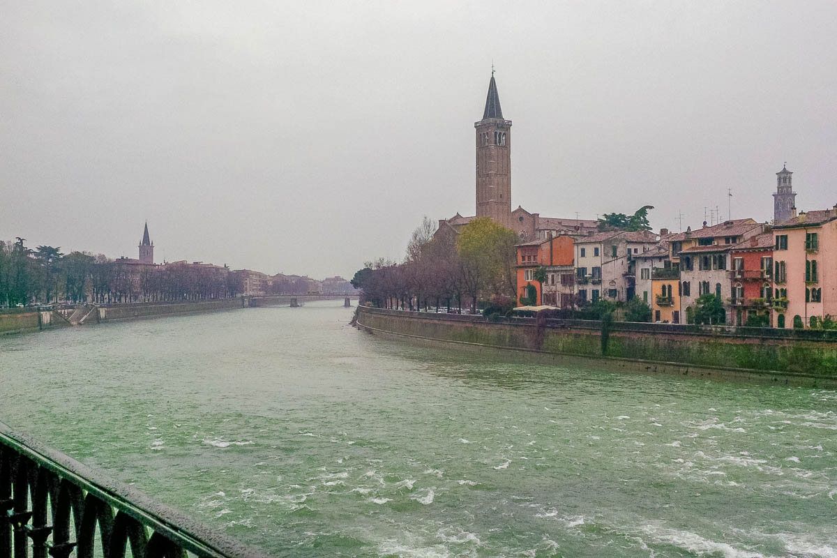 River Adige - Verona, Veneto, Italy - rossiwrites.com