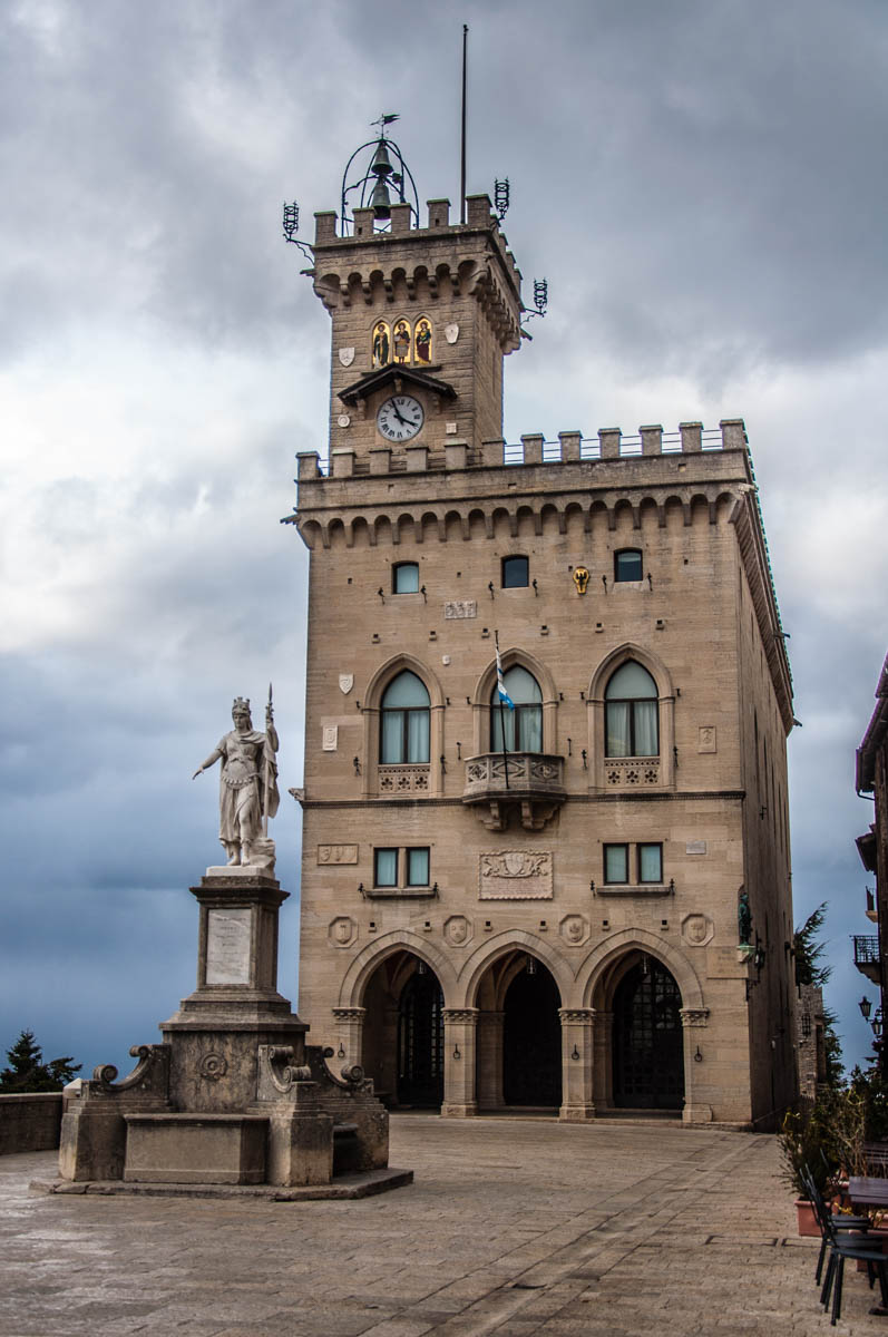 The Public Palace with Liberty Square - San Marino - rossiwrites.com