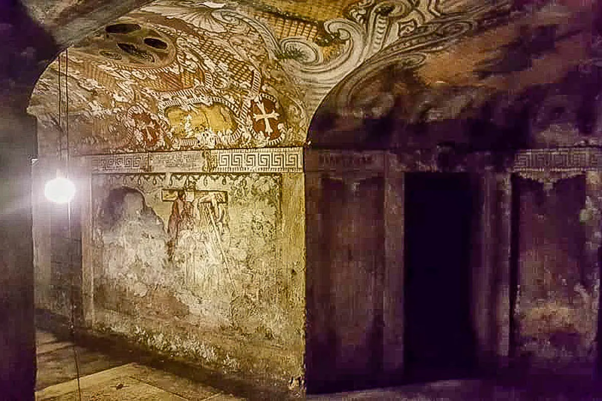 The crypt of the Church of San Simeon Piccolo - Venice, Italy - rossiwrites.com