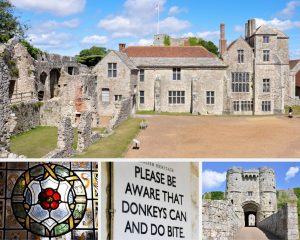Carisbrooke Castle, Isle of Wight - The Prisoner King, Donkeys and Ghosts - www.rossiwrites.com