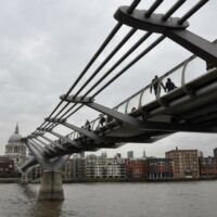 Millenium Bridge, London, UK - www.rossiwrites.com