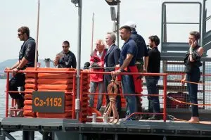 Christo's The Floating Piers, Seeing Christo, Lake Iseo, Italy - www.rossiwrites.com
