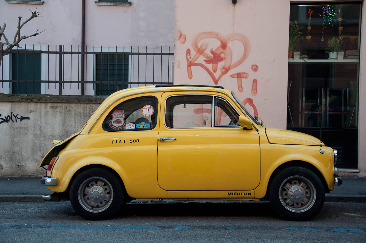 The Cutest Vehicles in Italy - Rossi Writes