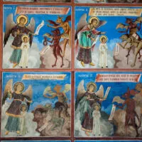 Frescoes, Rila Monastery, Bulgaria - www.rossiwrites.com