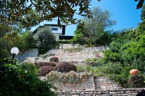 The park of the Quiet Nest - Queen Marie's Palace in Balchik, Bulgaria - www.rossiwrites.com