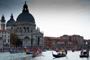 Basilica della Salute - Historical Parade - Venice, Italy - www.rossiwrites.com