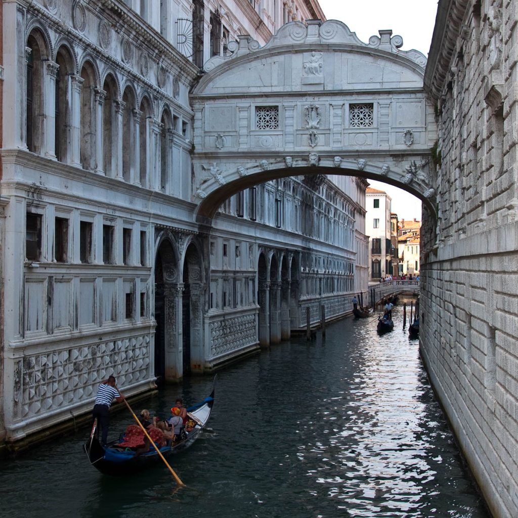 The Bridge of Sighs, Doges' Palace - Venice, Italy - rossiwrites.com