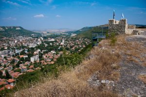 The town of Provadia seen from the Ovech Fortress, Provadia, Bulgaria - www.rossiwrites.com