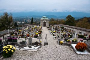 The cemetery - Asolo, Veneto, Italy - www.rossiwrites.com