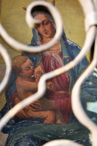 A breastfeeding Madonna, Sanctuary - Bardolino, Lake Garda, Italy - www.rossiwrites.com