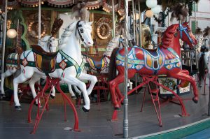 A 100-year old carousel - Bassano del Grappa, Veneto, Italy - www.rossiwrites.com