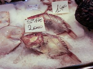 Spiero fish - Rialto Fish Market, Venice, Italy - www.rossiwrites.com