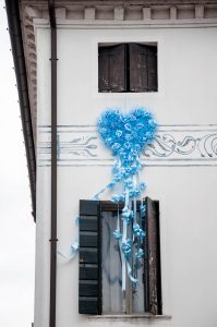 Celebrating the birth of a new baby boy - Noale, Veneto, Italy - www.rossiwrites.com