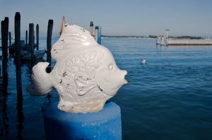 Ceramic fish - Chioggia, Veneto, Italy - www.rossiwrites.com