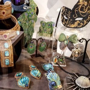 Monica Vinci's stunning jewellery - Abilmente Primavera 2017 - Vicenza, Italy - www.rossiwrites.com