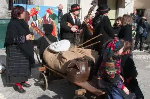 People in traditional dress - Bagolino, Lombardy, Italy - www.rossiwrites.com