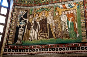 The Theodora panel - Basilica of San Vitale - Ravenna, Emilia Romagna, Italy - www.rossiwrites.com