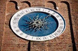 The oldest tower clock in the world, St. Andrew's Church - Chioggia, Veneto, Italy - www.rossiwrites.com
