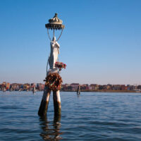 The statue of the Madonna of the Fishermen - Chioggia, Veneto, Italy - www.rossiwrites.com