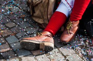 Traditional local shoes - Bagolino, Lombardy, Italy - www.rossiwrites.com