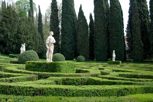 Statues and ivy - Giardino Giusti - Verona, Veneto, Italy - rossiwrites.com